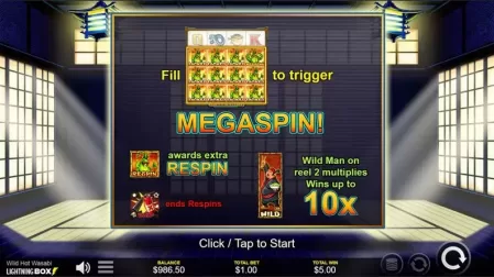 Wild Hot Wasabi slot screenshot 5