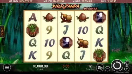 Wild Panda slot screenshot 1