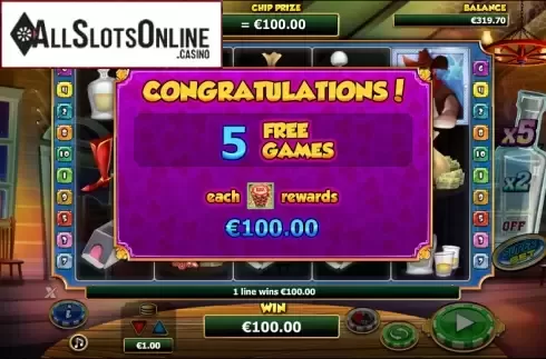 Free spins. Wild West (NextGen) from NextGen