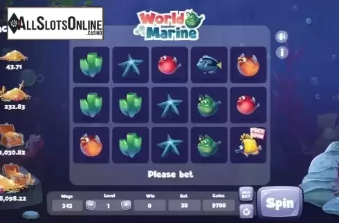 Game screen