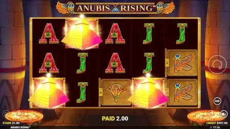 Anubis Rising slot screenshot 2