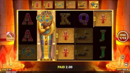 Anubis Rising slot screenshot 5