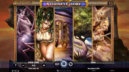 Athena's Glory slot screenshot 1