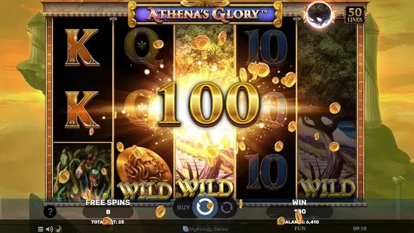 Athena's Glory slot screenshot 6