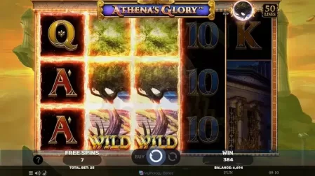 Athena's Glory slot screenshot 7