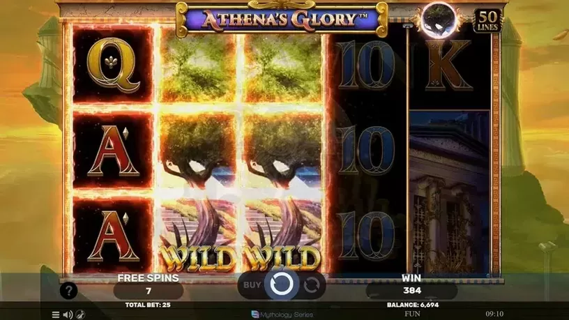 Athena's Glory slot screenshot 7