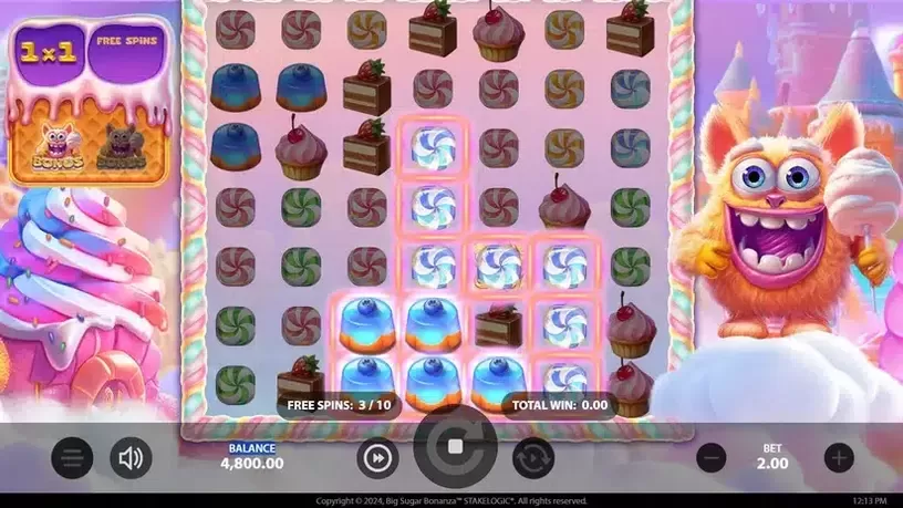 Big Sugar Bonanza slot screenshot 4