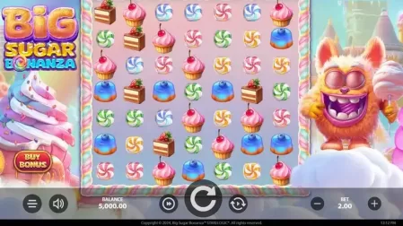 Big Sugar Bonanza slot screenshot 1