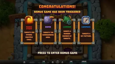 Bone Raiders slot screenshot 3