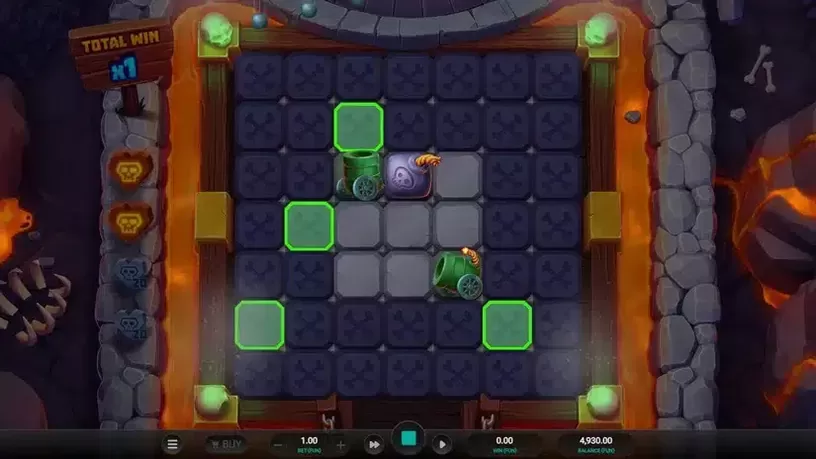 Bone Raiders slot screenshot 4