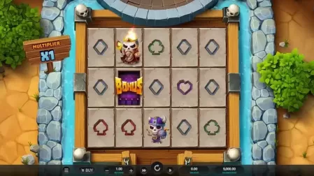 Bone Raiders slot screenshot 1