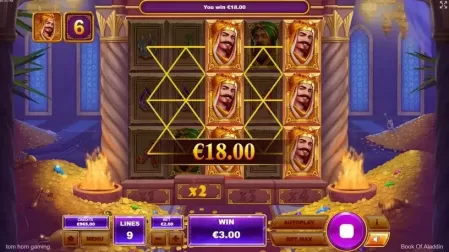 Book of Aladdin slot screenshot 7