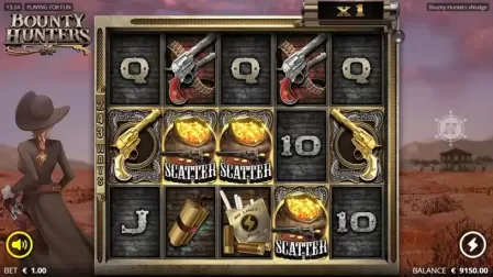 Bounty Hunters slot screenshot 2