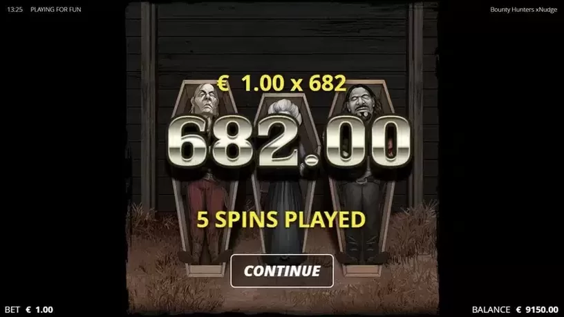 Bounty Hunters slot screenshot 6