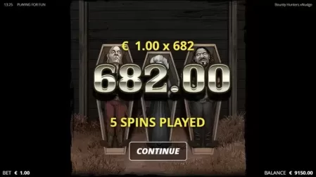 Bounty Hunters slot screenshot 6
