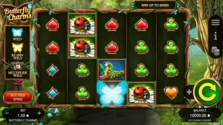 Butterfly Charms slot screenshot 1