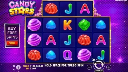 Candy Starz slot screenshot 1