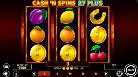 Cash’n Spins 27 Plus slot screenshot 3