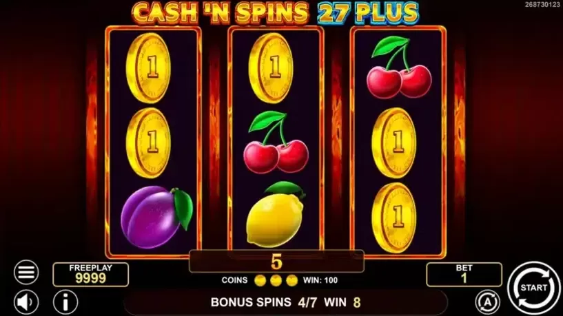 Cash’n Spins 27 Plus slot screenshot