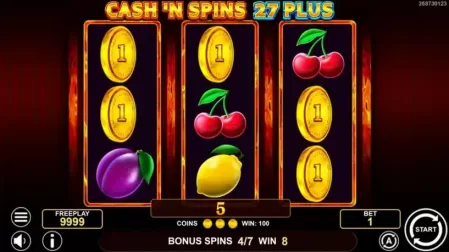 Cash’n Spins 27 Plus slot screenshot 5