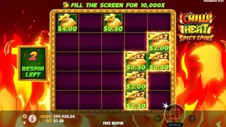 Chilli Heat Spicy Spins slot screenshot 4
