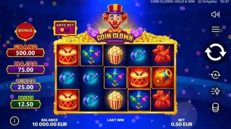 Coin Clown slot screenshot 1