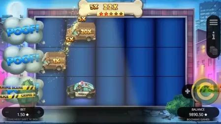 Dog Heist Shift 'N' Win slot screenshot 5