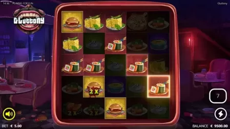 Gluttony slot screenshot 4