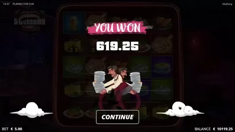 Gluttony slot screenshot 6