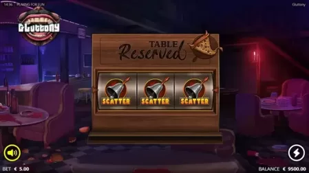 Gluttony slot screenshot 2