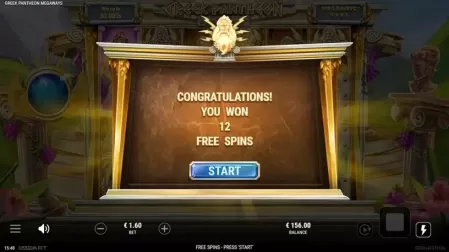 Greek Pantheon Megaways slot screenshot 3