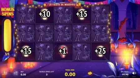 La Fiesta De Muertos slot screenshot 3