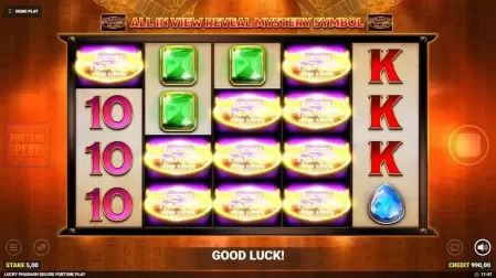 Lucky Pharaoh Deluxe slot screenshot 2
