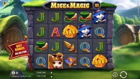Mice & Magic Wonder Spin slot screenshot 1
