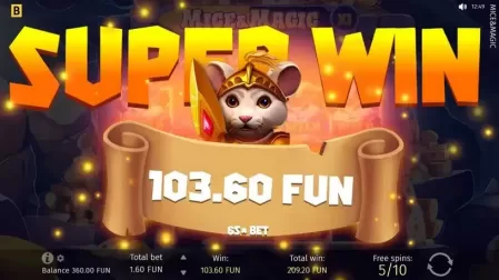 Mice & Magic Wonder Spin slot screenshot 5