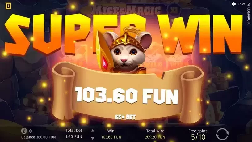 Mice & Magic Wonder Spin slot screenshot 5