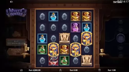 Mystic Spells slot screenshot 2