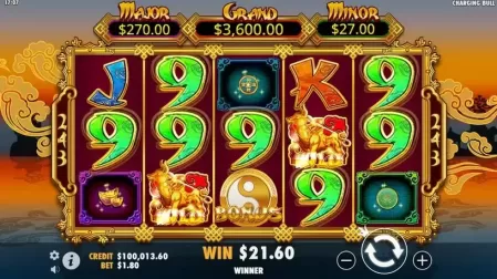 Raging Bull slot screenshot 3