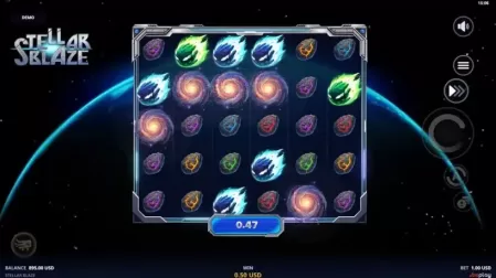 Stellar Blaze slot screenshot 2
