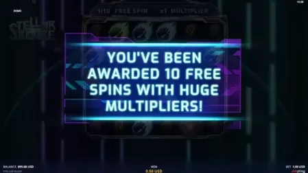 Stellar Blaze slot screenshot 3