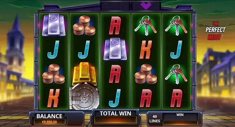 The Perfect Heist slot screenshot 2