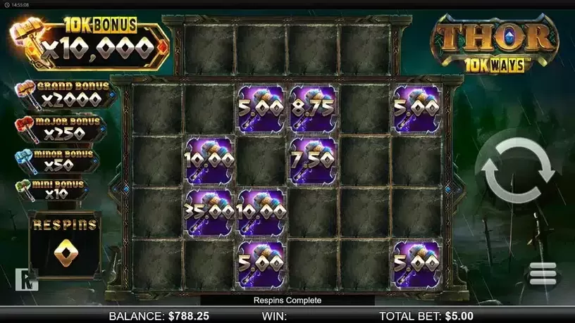 Thor 10K Ways slot screenshot 6