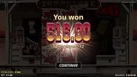 Tombstone: No Mercy slot screenshot 6