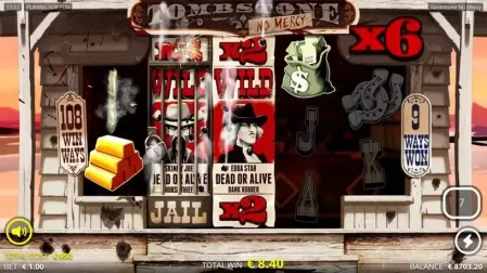 Tombstone: No Mercy slot screenshot 4