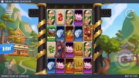 Toro Shogun slot screenshot 1