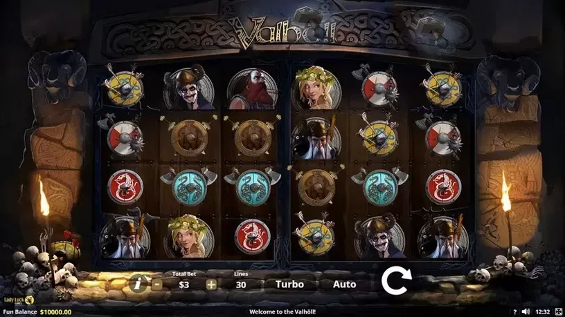 Valholl Hall of the Slain slot screenshot