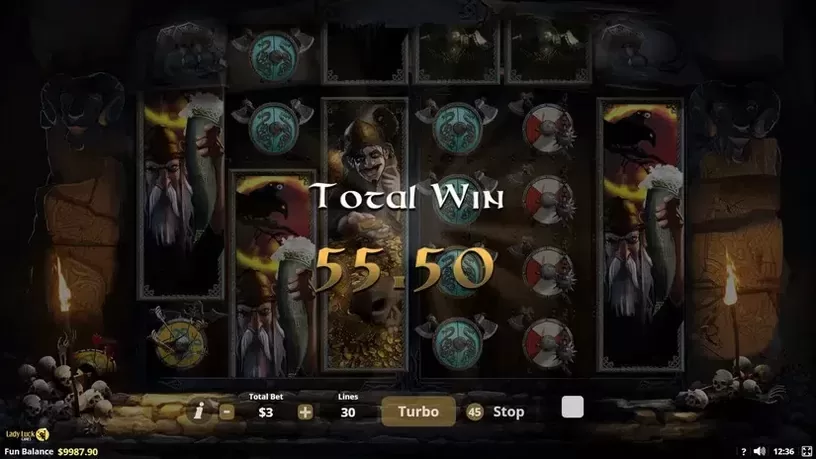 Valholl Hall of the Slain slot screenshot