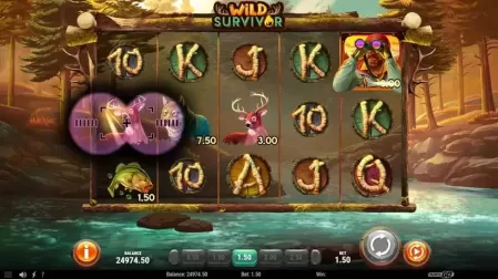 Wild Survivor slot screenshot 3