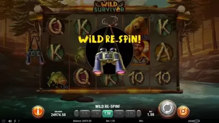 Wild Survivor slot screenshot 2