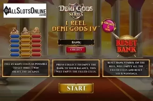 Start Game screen